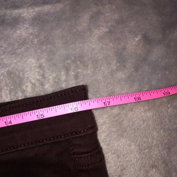 rag & bone Women's Mulberry/ Burgundy Skinny Jeans - Picture 13 of 15